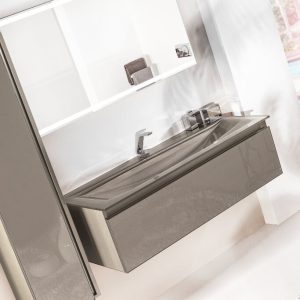 ארון אמבטיה תלוי זכוכית ויז'ן דגם ACQUA SLIM